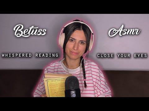 ASMR | Whispered Book Reading - Close Your Eyes and Sleep
