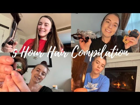 5 Hour ASMR Hair Roleplay Compilation (no mid-roll or end ads!)
