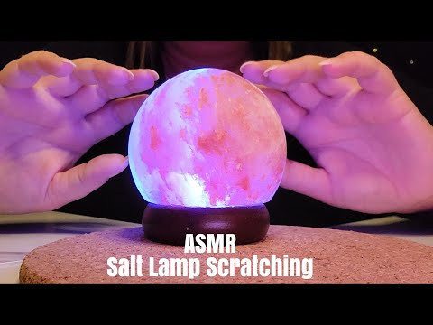 ASMR Salt Lamp Scratching-No Talking After Intro