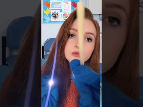 lice check from school nurse #asmr #roleplay