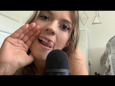 ASMR| PURE TONGUE TINGLES (fluttering & swirling mouth sounds)