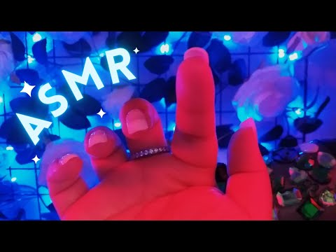 ASMR Lo-Fi Air Tracing Words, Camera Tapping, Hand Movements, Plucking, Air Scratching - Soft Spoken
