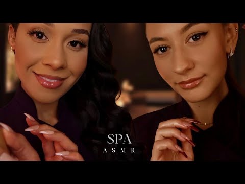 ASMR The Spa Roleplay 🌿 Relaxing Facial and Scalp Treatment With Layered Sounds Ft. LottieLovesASMR