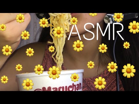 [ASMR] eating ramen noodles & eggs | mukbang | eating sounds | mouth sounds