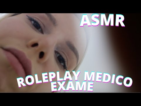ASMR ROLEPLAY EXAME MEDICO PELE -  Bruna Harmel ASMR