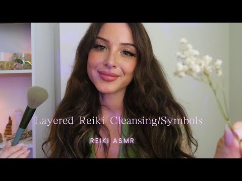 ASMR Reiki ⛈️Powerful Energy Cleansing, re center nervous system (Clearing thunder storm, card pull)