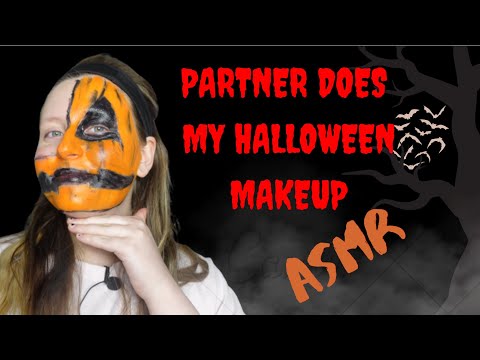 Partner Does My Halloween Makeup ASMR
