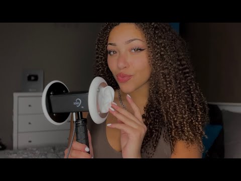 Trying ASMR For The First Time - 3DIO MIC! 😍 (Mouth Sounds, Whispers, Triggers, Etc)
