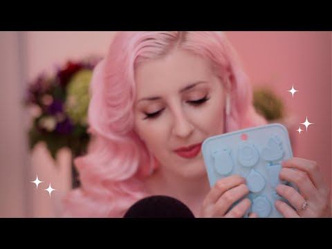 Focus on the Sounds 💖  (ASMR whisper) silicone tray + embroidery hoop