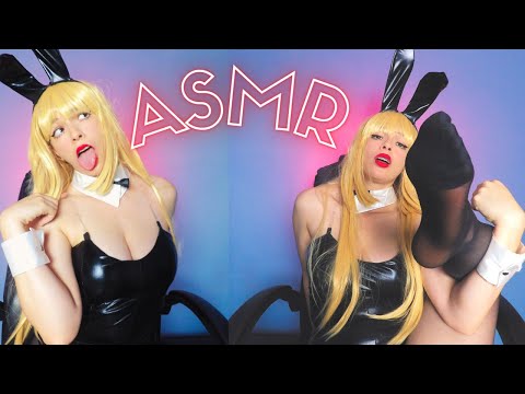 ASMR Ear licking e mais coisitas com a Bunny Girl 🐰| Gabri ASMR
