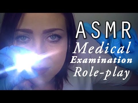 ASMR ⚕️Annual Physical Exam⚕️Close-up Attention/ Softly Spoken