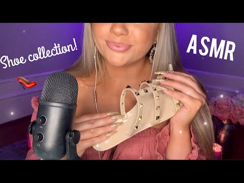 Asmr Shoe Collection Pt. 2 | Tapping and Scratching (Spring Edition) 🌸