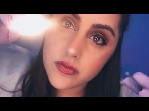ASMR | There's Something in Your Eye! | Up Close Eye Exam and Light Triggers | Medical Roleplay