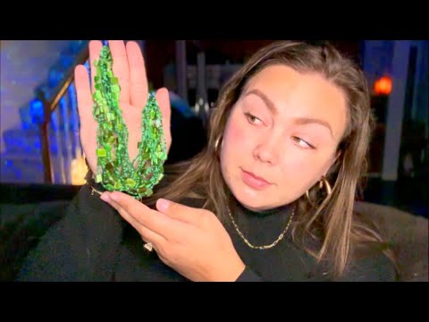 ASMR| Thrift Store Jewelry HAUL (whispering, jewelry sounds, over explaining)