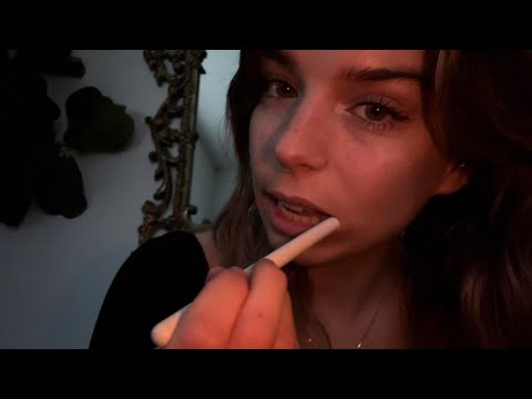 brushing my teeth w/ anything but a toothbrush asmr | mouth sounds & teeth tapping