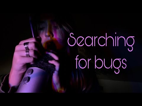 ASMR searching for negativity bugs 🐛🐜🪲