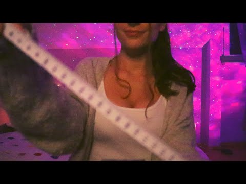 ASMR | Measuring You (Writing Sounds and Personal Attention)