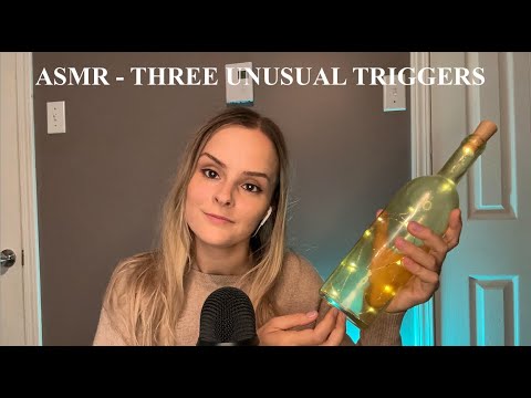 ASMR - putting you to sleep with only 3 objects