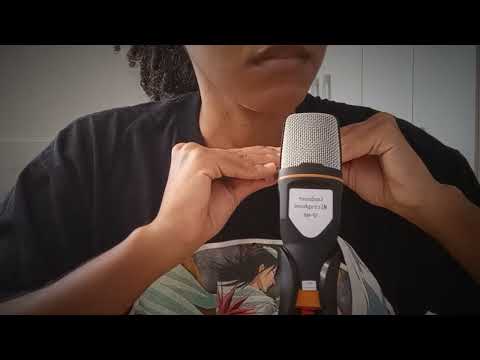 ASMR : UNBOXING MICROFONE NOVO