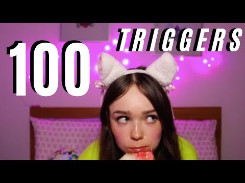 ASMR 100 TRIGGERS IN 15 MINUTES😱