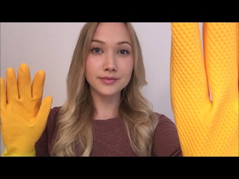 ASMR Rubber Gloves Sounds & Hand Movements
