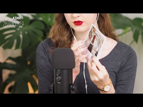 ASMR | Tapping on my photo collection (Polaroid) / (no talking)