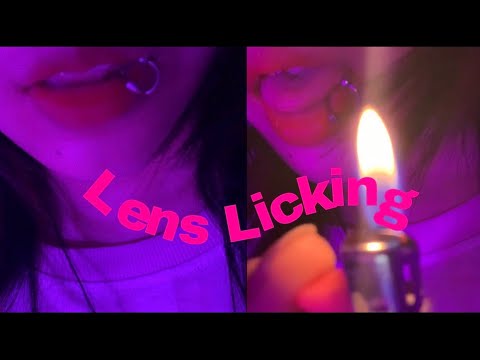ASMR Ear Eating LICK THE LENS PERSPECTIVE | Sight And Hearing ASMR