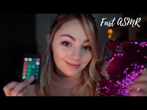 ASMR FRANCAIS ♡ FAST & AGRESSIVE ASMR (Tapping/ Crinkles / Scratching) ♡