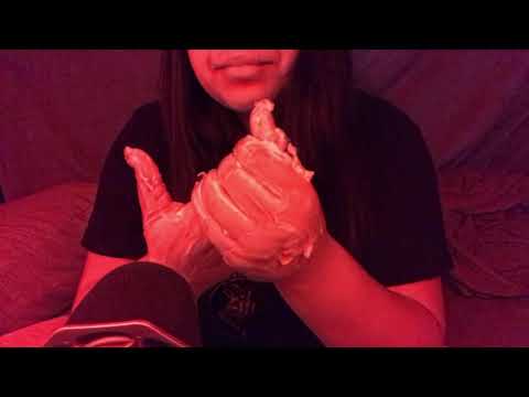 ASMR Repetitive Lotion Sounds + Fabric Scratching 🙏🏾