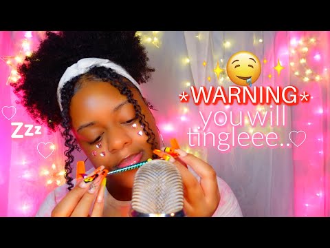 *WARNING* this ASMR will make you tingle in 1 minute 🤤💓✨