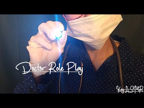 ASMR Doctor Role Play || ASMR by KeY ||