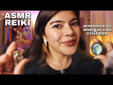 ASMR REIKI 💓 Limpieza y armonización de chakras con cristales 💎