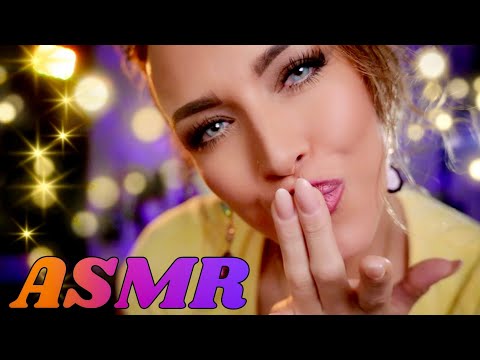 ASMR Gina Carla 🥳 Let Me Kiss Your Face Up Close! HAPPY NEW YEAR!!