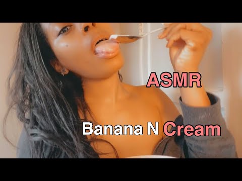 ASNR | Eating A Banana And Yogurt W/Mouth Sounds 🍌
