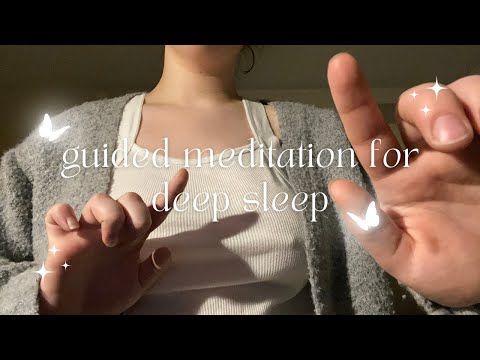 ASMR Guided Meditation For Deep Sleep and Relaxation 🛌💤 (no music)