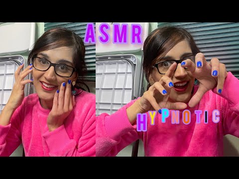 ASMR Hypnotic Hand Movements and Mouth Sounds