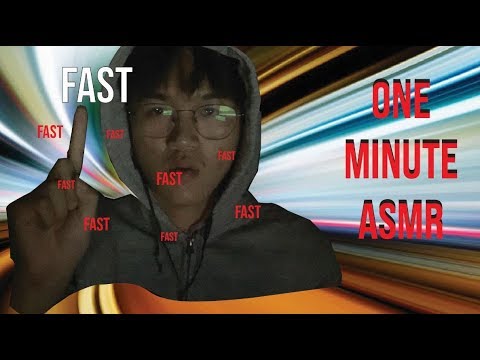 The Fastest One Minute Asmr You've Ever SEEN