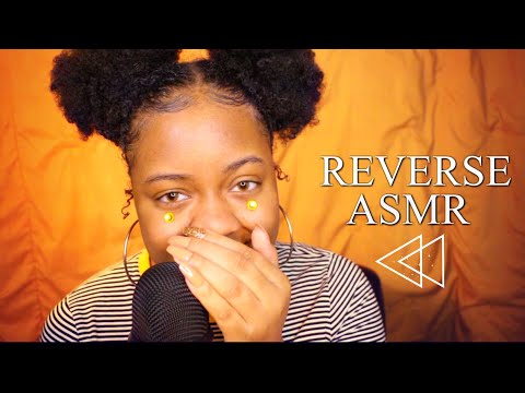 ASMR - REVERSE INAUDIBLE WHISPER 💛 + VISUAL TRIGGERS ✨