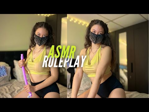 ASMR Fast And Aggressive Scratching And Back Massage | POV Roleplay.💆🏻‍♀️