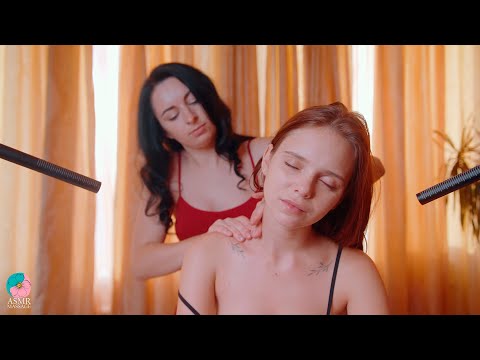 ASMR Relaxing Shoulders, Neck, Head Massage for sleep by Anna