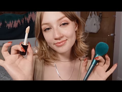 [ASMR] Doing your makeup 💄✨~ soft spoken, personal attentionmakeup fixed
