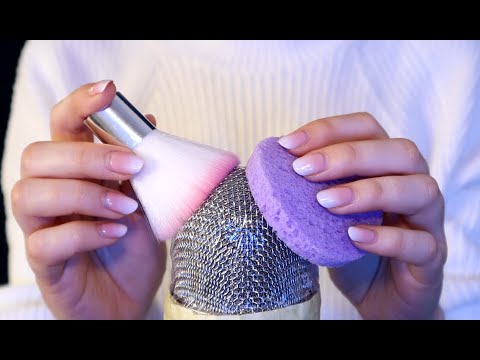 ASMR Plastic Wrap Over Mic Triggers (No Talking)