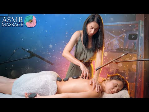 ASMR Asian Hot Stone Massage by Anna
