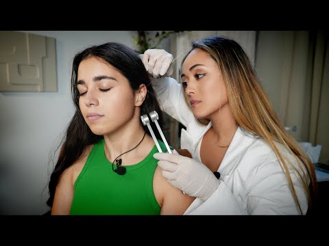 Ultimate ASMR Cranial Nerve Exam & Ear Cleaning for Deep Relaxation | Soft Spoken Roleplay