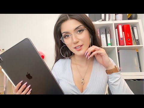 That Girl With The iPad In Class Sits Next To You - ASMR Personal Attention
