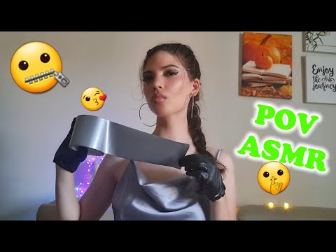 POV ASMR Girlfriend Kidnaps you for Revenge! (Tickling, Punching & Plucking) Duct Tape, Leather