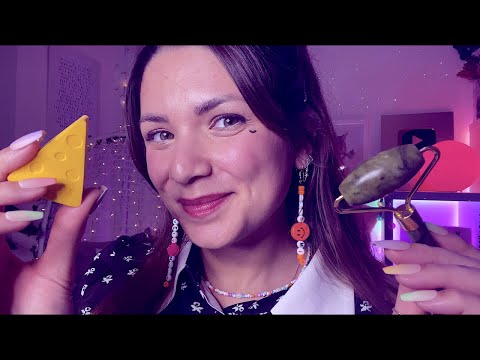 ASMR 10 Triggers on Your Face for Deep Sleep & Relaxation