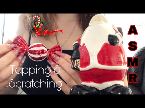 ASMR | Christmas decoration | tapping & scratching