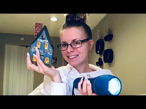 ASMR! Theme: Color Blue! Tapping And Scratching!