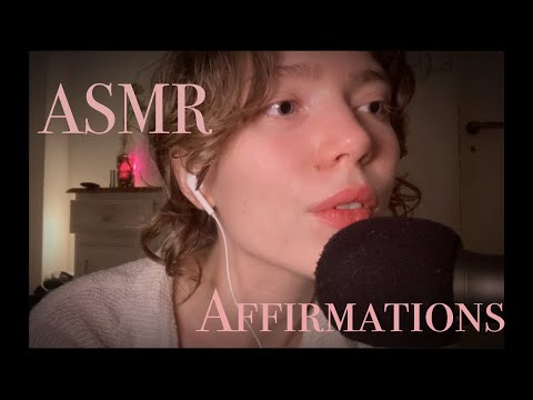 ASMR for sleep 😴 Affirmations, soft whisper, relax and enjoy 💛🍂